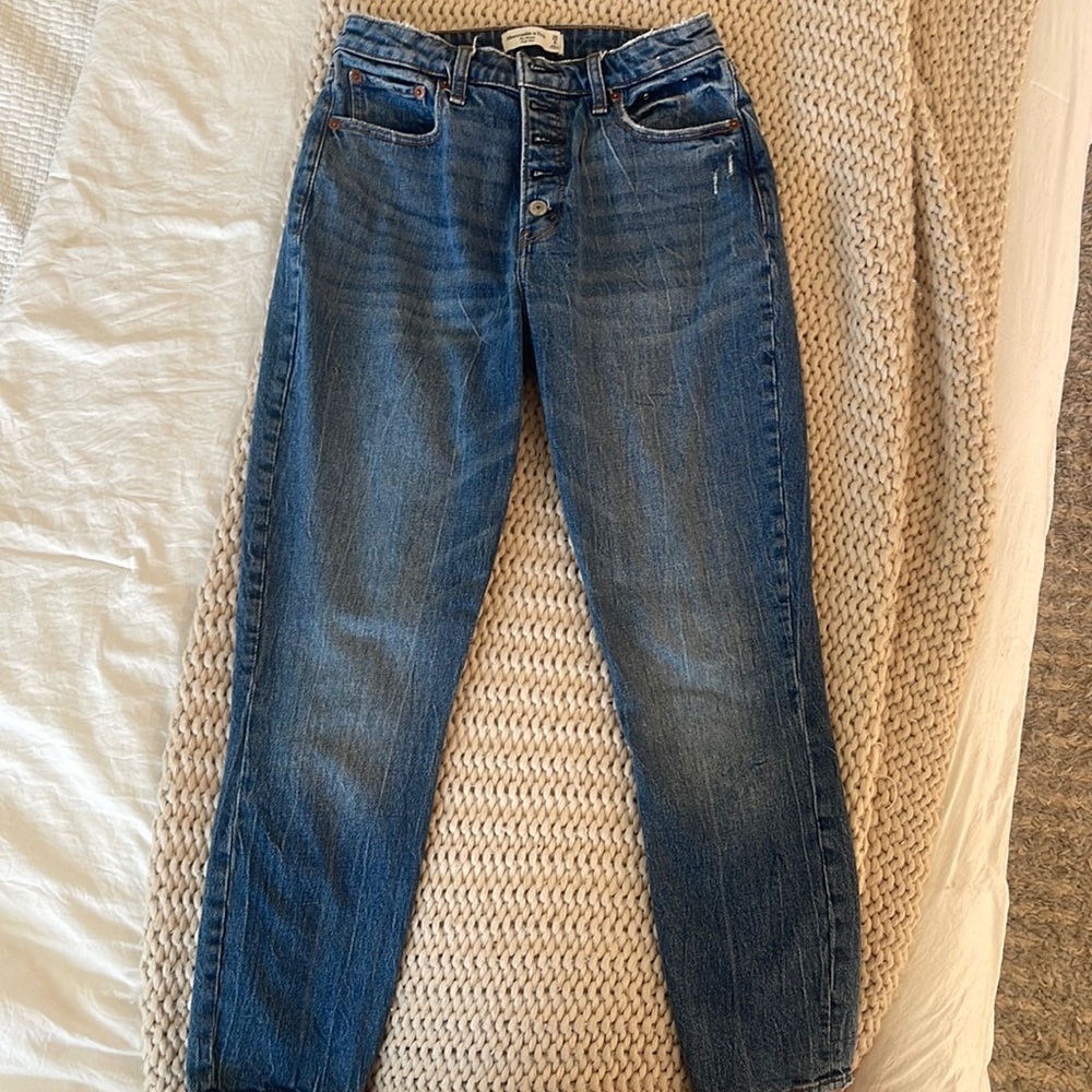 Abercrombie Skinny High Rise Curve Love 28/6